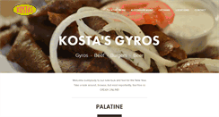 Desktop Screenshot of kostasgyros.com